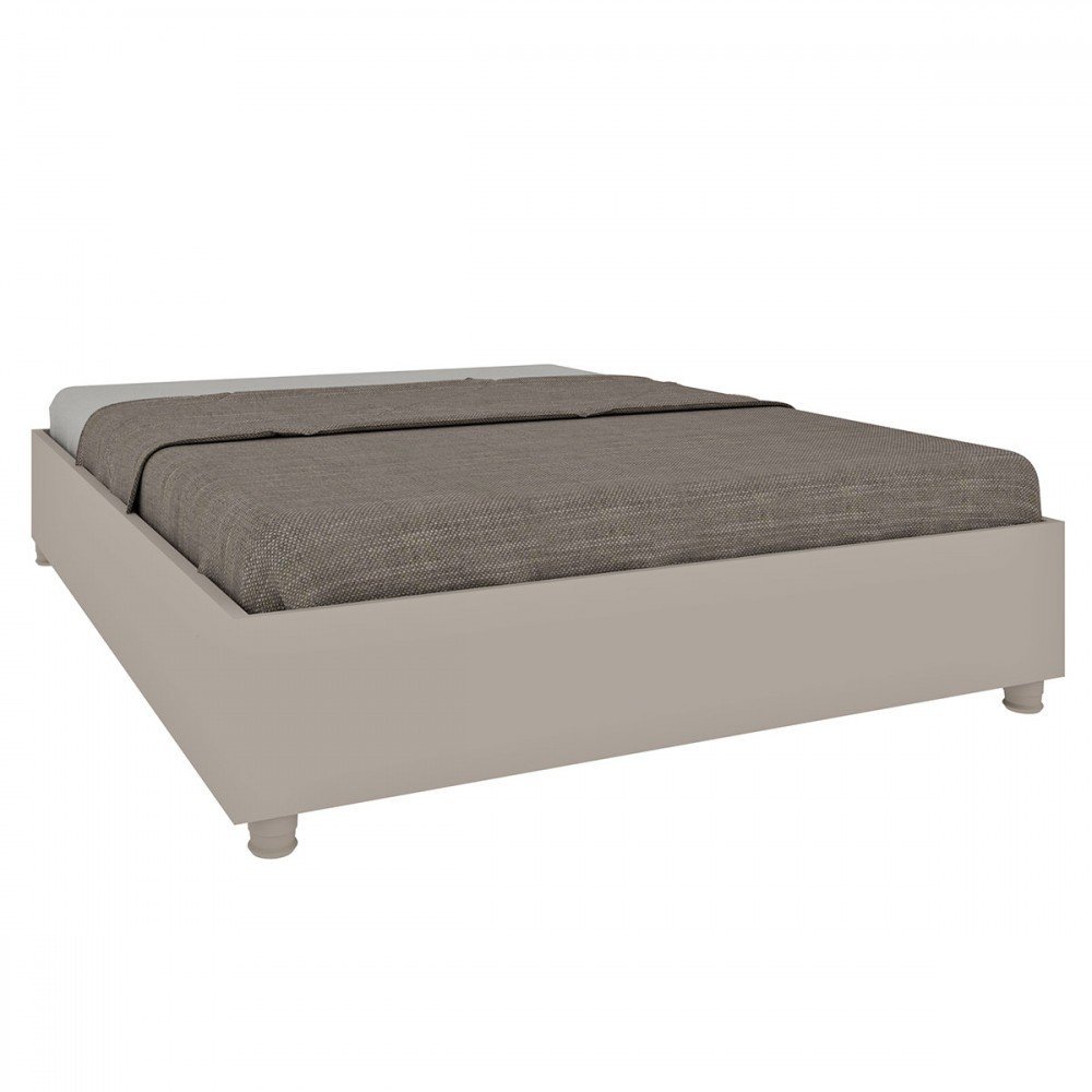 Base de Cama Box Queen Mônaco Off White - Tcil Móveis - 2