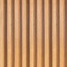 Painel Ripado Wpc Interno Wave Várias Cores 2,90m X 15cm Woopo Freijó Liso - 1