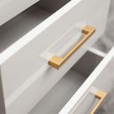 Ver imagem 7 de Conjunto Escrivaninha 120x60cm com Gaveteiro em MDF Marrom