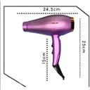 Ver imagem 2 de Secador de Cabelo 110v Profissional Difusor de Calor Lilás