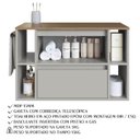 Ver imagem 4 de Gabinete para Banheiro 01 Porta 01 Gaveta 80cm Mel Arenas Proddy