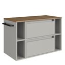 Ver imagem 1 de Gabinete para Banheiro 01 Porta 01 Gaveta 80cm Mel Arenas Proddy
