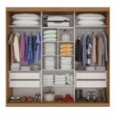 Ver imagem 2 de Guarda-Roupa Casal com 4 Espelhos 2 Portas de Correr 4 Gavetas Royal