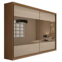 Ver imagem 3 de Guarda-Roupa Casal com 4 Espelhos 2 Portas de Correr 4 Gavetas Royal