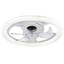 Ver imagem 7 de Ventilador Lustre Lampada de Teto Luxo Grande Led Ajustavel Controle 3 em 1 Quarto Casa Apartamento