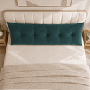 Ver imagem 2 de Almofada Encosto Triangular Cama Leitura Cabeceira Suede