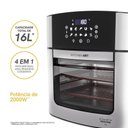 Ver imagem 3 de Air Fryer Kitchen Art 16l 4 em 1 com Espeto Rotisserie Kaf16a 220v