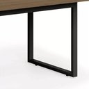 Ver imagem 4 de Mesa Diretor de Escritório 1,5m Kappesberg F150 Marrom Munique