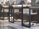 Ver imagem 5 de Mesa Diretor de Escritório 1,5m Kappesberg F150 Marrom Munique