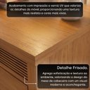 Ver imagem 6 de Mesa de Cabeceira Frisada 2 Gavetas em MDF Paolo Rubi