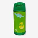 Ver imagem 3 de Garrafa Térmica Infantil Click Canudo 300ml Dinossauros Zona Cristiva