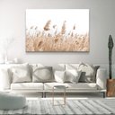 Ver imagem 3 de Quadro Decorativo Capim Rabo de Raposa Horizontal sem Moldura e sem Vidro 80X120