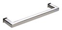 Ver imagem 1 de Porta Toalha Toalheiro de Rosto Banheiro 25cm em Aço Inox Polido Linha Larissa Stainless