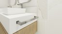 Ver imagem 6 de Porta Toalha Toalheiro de Rosto Banheiro 25cm em Aço Inox Polido Linha Larissa Stainless