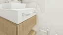 Ver imagem 4 de Porta Toalha Toalheiro de Rosto Banheiro 25cm em Aço Inox Polido Linha Larissa Stainless
