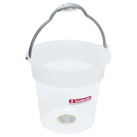 Balde 15 Litros Cristal 615 Sanremo