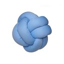 Ver imagem 1 de Almofada de Nó Decorativa Azul Bebê 23x23cm DOMMUN 0
