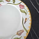Ver imagem 4 de Prato Porta Bolo/torta com Pé - Borda Ouro