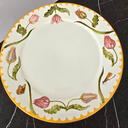 Ver imagem 7 de Prato Porta Bolo/torta com Pé - Borda Ouro