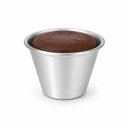 Ver imagem 3 de Kit 12 Forminhas Petit Gateau de Assar Fundo Fixo Alumínio