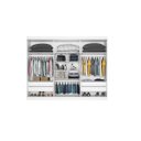Ver imagem 2 de Guarda Roupa Casal com Espelho 6 Portas 4 Gavetas - Alba-Branco - Made Marcs