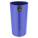 Ver imagem 2 de Conjunto 24 Copos Altos de Plástico 500ml Azul Madrugada Refeitório Escolar Lanche Crippa
