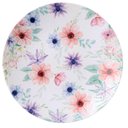 Ver imagem 1 de Prato de Sobremesa Floral 21cm em Porcelana Decorada Tramont
