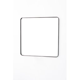 Espelho Quadrado com Moldura em Metal 60 Cm - 4