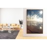 Jogo de Quadros Decorativos Uno Molduras Marília Praia Mar - 30cm Largura x 40cm Altura - Tabaco - 1
