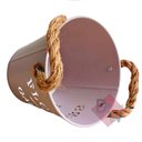 Ver imagem 2 de Vaso Cachepot / Balde de Alumínio:Rosa
