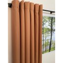 Ver imagem 2 de Cortina Terracota Oxford Uma Folha 150x250 Sala/quarto Fabritex