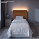 Ver mais imagens de Painel Cabeceira Frisado Solteiro com LED 109x90cm
