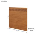 Ver imagem 3 de Painel Cabeceira Frisado Solteiro com LED 109x90cm