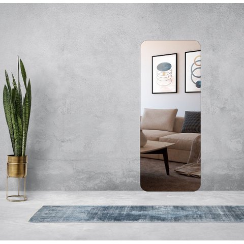 Espelho Grande Corpo Inteiro 150cm x 60cm Retangular Luxo Decoração Quarto Sala
