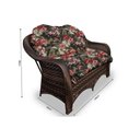 Ver imagem 4 de Conjunto de Sofá Fibra Sintética Janaína - 1 Sofá 2L + 2 Poltronas + 1 Mesa Centro - Tecido Maui Pre