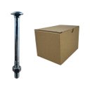 Ver imagem 1 de Parafuso Francês Galvanizado com Porca 3/8x41/2" (caixa com 50 Peças) Stein