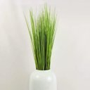 Ver imagem 4 de Capim Verde Folhagem Toque Real 60cm Grande Planta 10 Buque