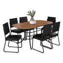 Ver imagem 3 de Conjunto Sala de Jantar com Mesa e 6 Cadeiras Fenix Carraro