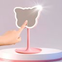 Ver imagem 5 de Espelho Led Borboleta Charme e Luz para Sua Maquiagem