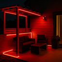 Ver imagem 5 de Kit Fita Neon 12v Flexível Silicone Ip65 5 Metros + Fonte 5a Cores:vermelho