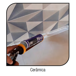 Silicone Pu Flex Uso Geral Selante Adesivo Vedação e Calafetação Unipega 280ml Branco - 7