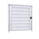 Ver imagem 1 de Porta Abrigo Alçapão Alumínio Branco 50x50 - Linha 25