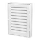 Ver imagem 2 de Porta Abrigo Alçapão Alumínio Branco 50x50 - Linha 25