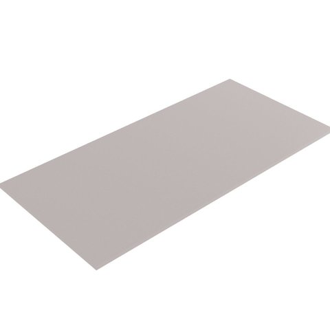 Tampo para Balcão de Cozinha 15cm x 120cm Bege/Fumê