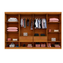 Ver imagem 2 de Guarda Roupa New Premium 8 Portas Benetil Móveis - Cinamomo