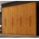 Ver imagem 1 de Guarda Roupa New Premium 8 Portas Benetil Móveis - Cinamomo