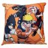 Almofada Fibra Veludo 40X40CM Equipe 7 10064747 Naruto Anime Travesseiro Decorativo - 1
