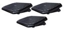 Ver imagem 2 de Conjunto 3 Apoios Ergonômicos Para os Pés - Suporta Até 100 Kg - Preto 850 ACRINIL