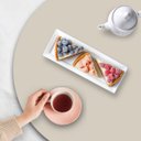 Ver mais imagens de Bandeja Giratória Centro de Mesa Madeira 90 Cm Off White