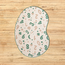 Ver imagem 5 de Tapete Infantil Antiderrapante Orgânico Bean Números 2,00x2,50m